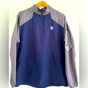Men’s Yale University Bulldogs Quarter-zip Windbreaker